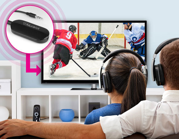 Universal Bluetooth Audio Transmitter with Bluetooth 5 and TV