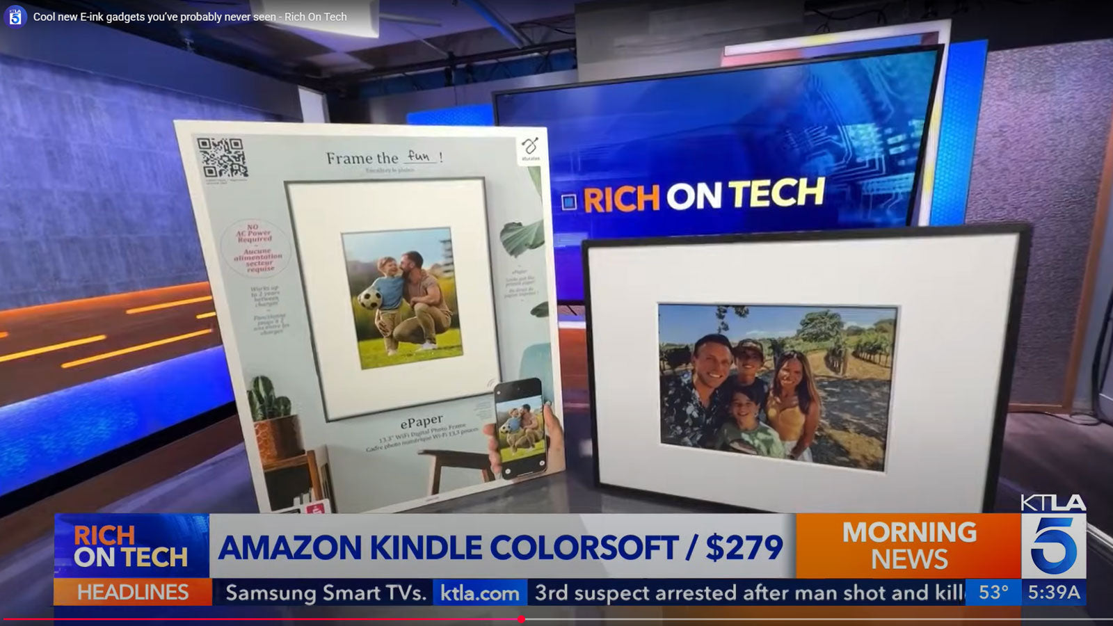 E-ink moves beyond the Kindle with fresh new gadgets