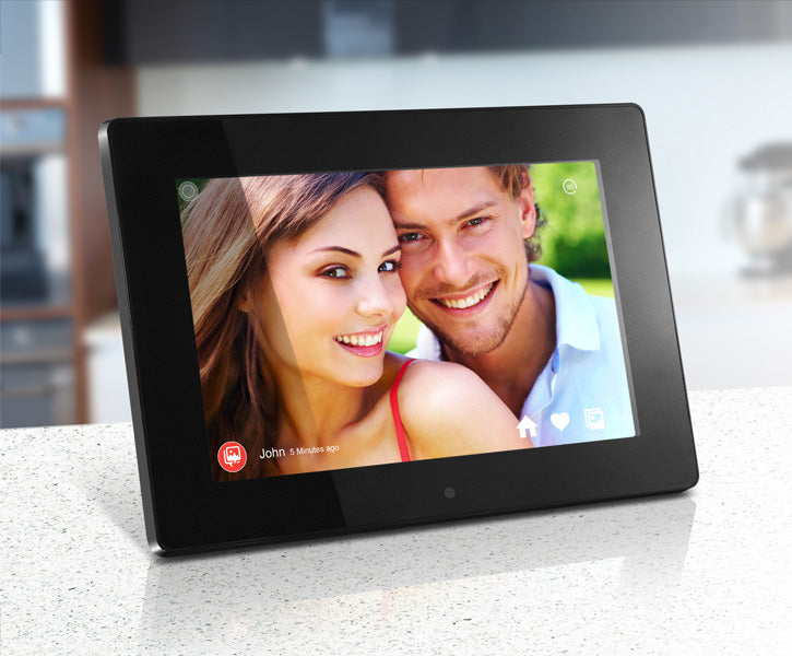 Digital Photo Frames are the New, Better Photo Album Sitting on Counter