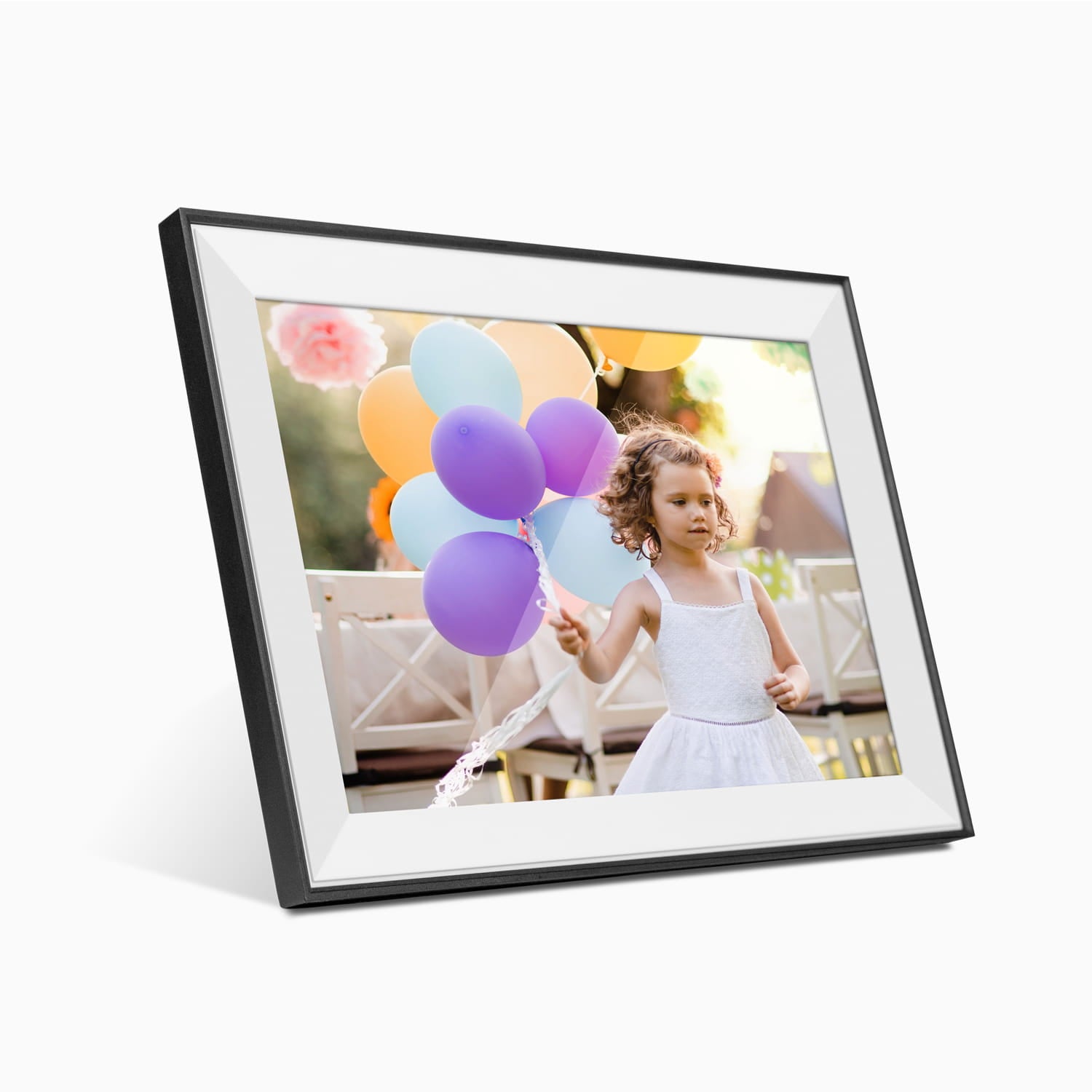 10.1" WiFi Digital Photo Frame with Touchscreen IPS LCD Display and 16GB Built-in Memory