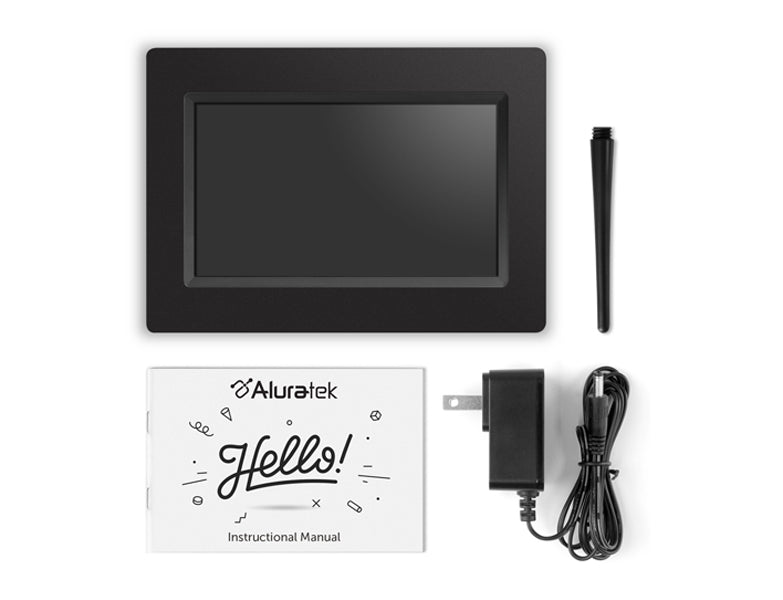 7 inch Digital Photo Frame with Automatic Slideshow Package Content