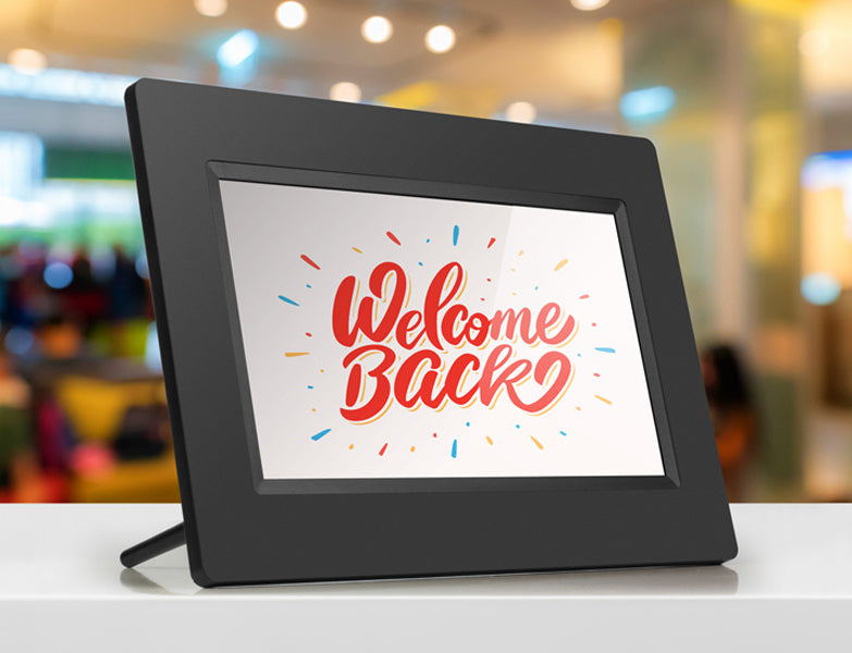 7 inch Digital Photo Frame with Automatic Slideshow Signage