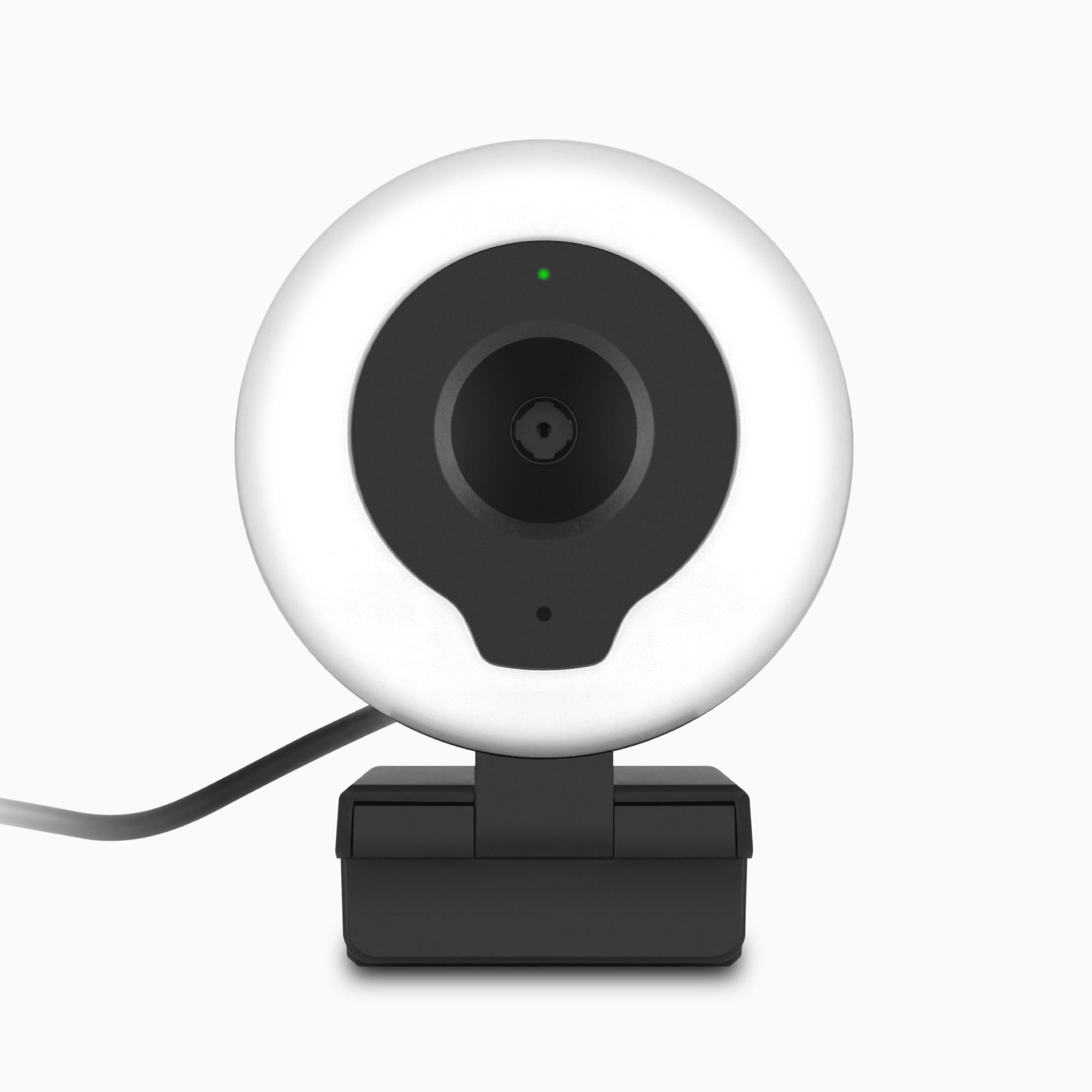 2K Ring Light Webcam With Tripod Auto Focus, Mic – Aluratek