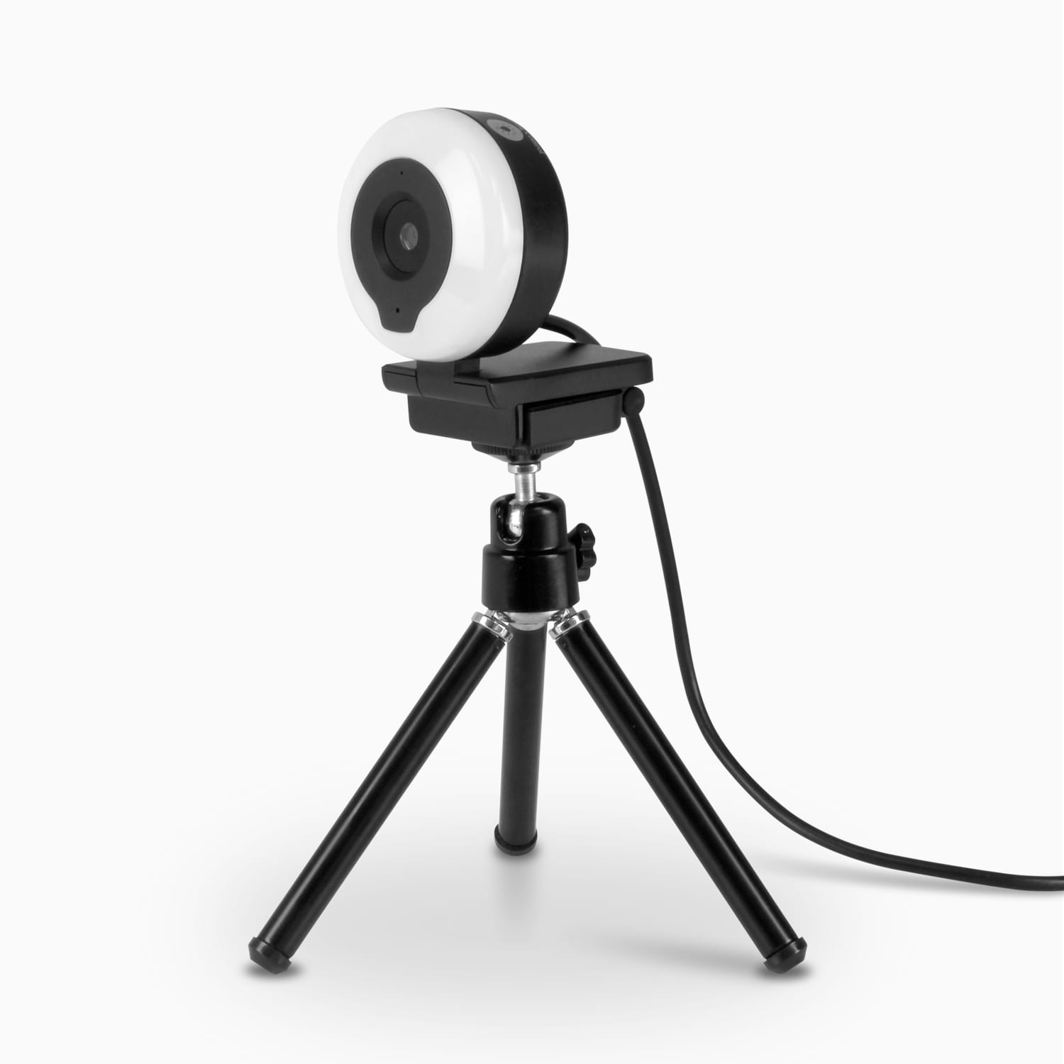 LIVE 2K HD Ring Light Webcam with Tripod
