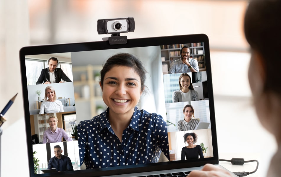 Aluratek HD 1080p Webcam HD Video Conferencing