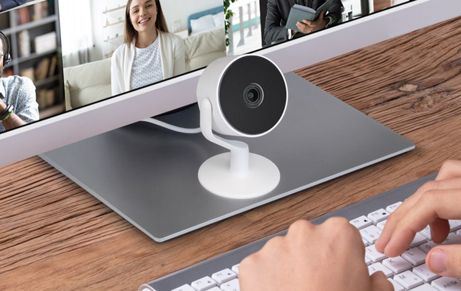 Aluratek HD 1080p Webcam with Autofocus auto low-light Correction