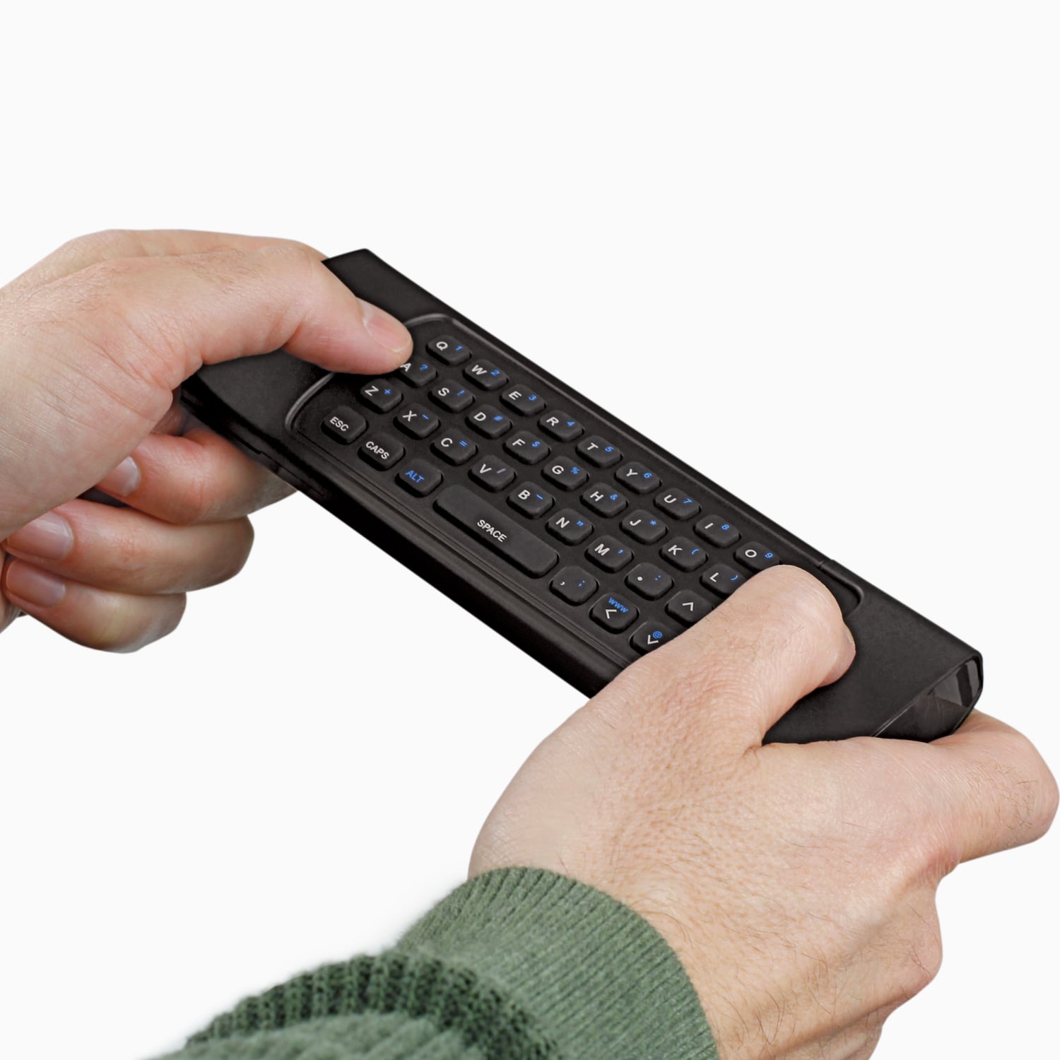 Aluratek Live TV DVR Streaming Media Player All In One remote keyboard