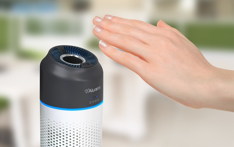 Aluratek Portable HEPA Air Purifier for Personal Spaces and Cars Easy to operate
