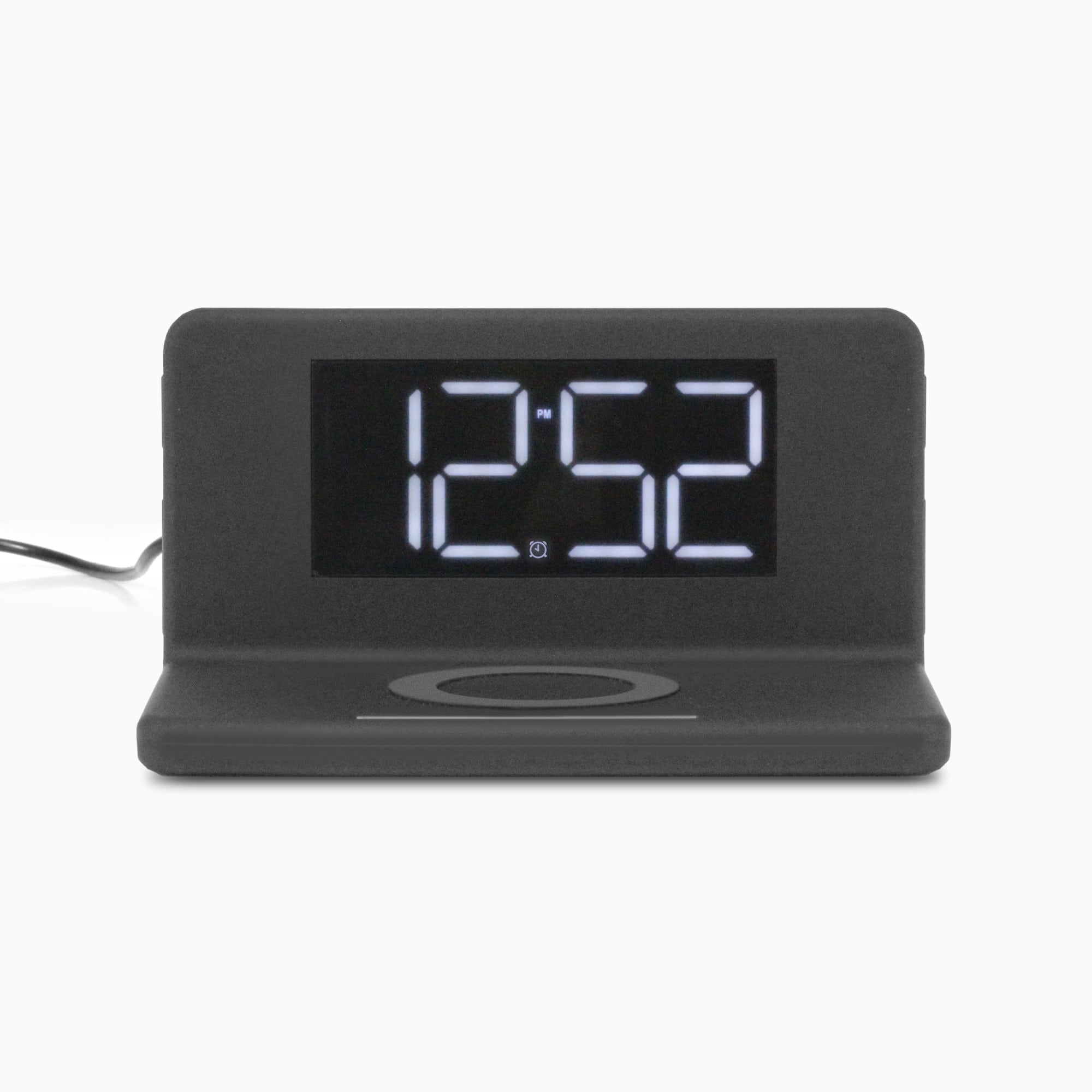 Charging Station Goodmans Wireless Charging Alarm Clock Qi