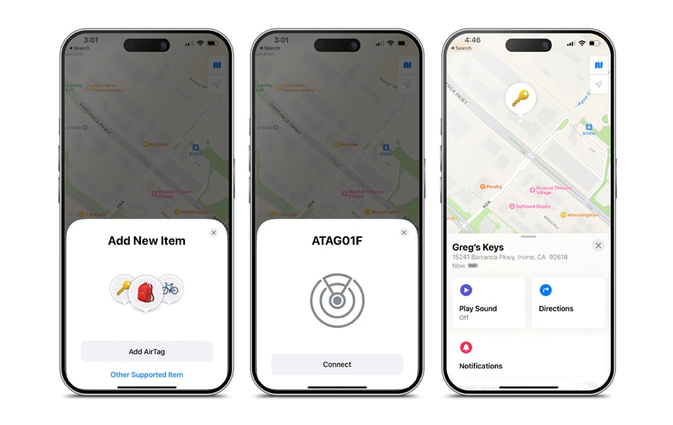 Aluratek Track Tag Location Tracker for iOS Easy Set Up