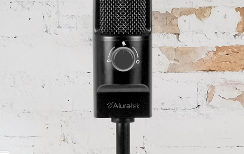 Aluratek USB Rocket Microphone Broadcast quality sound