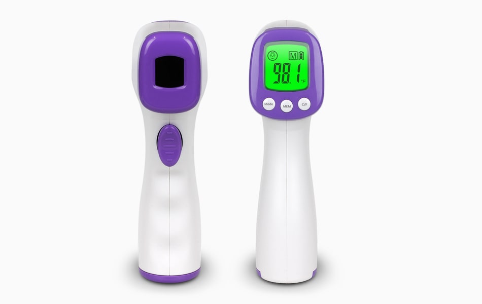 Aluratek non-Contact Digital Infrared Forehead Thermometer accurate fast reading