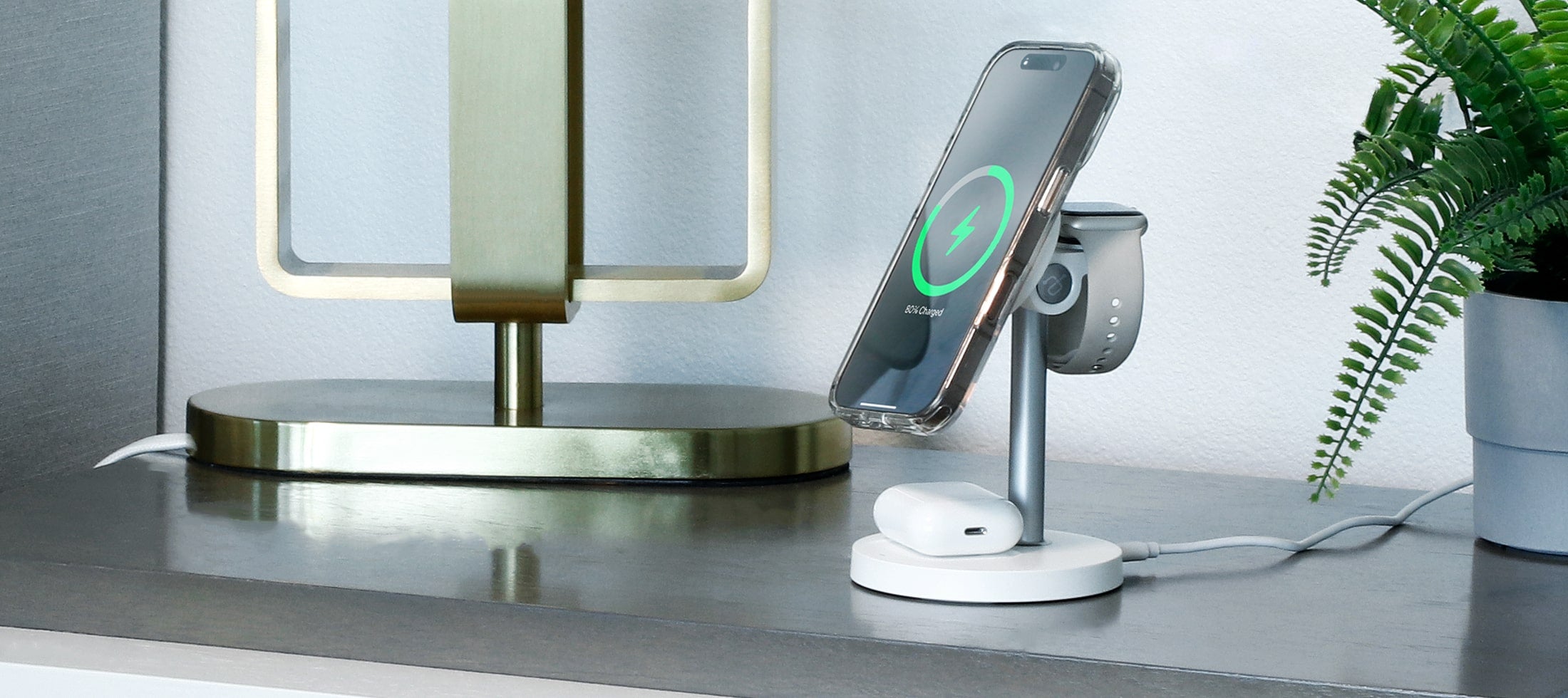 aluratek home slider 3-in-1 qi wireless charging stand