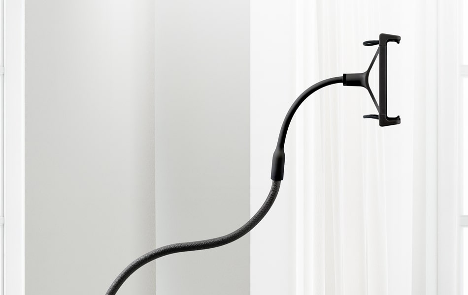 Universal Smartphone and Tablet Flex Mount black Highly Flexible
