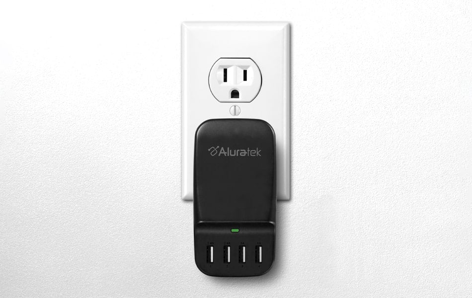 aluratek 4-port USB Charging Station Reliable USB Charging