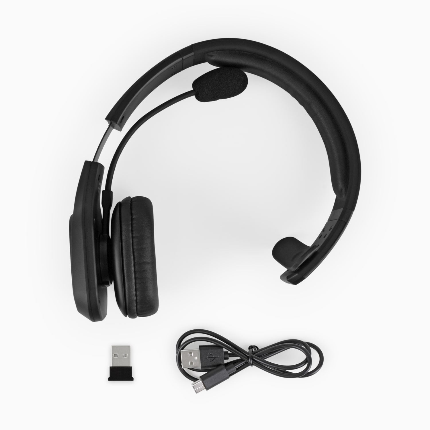 aluratek Headphone bluetooth wireless stereo microphone viewer pkg content