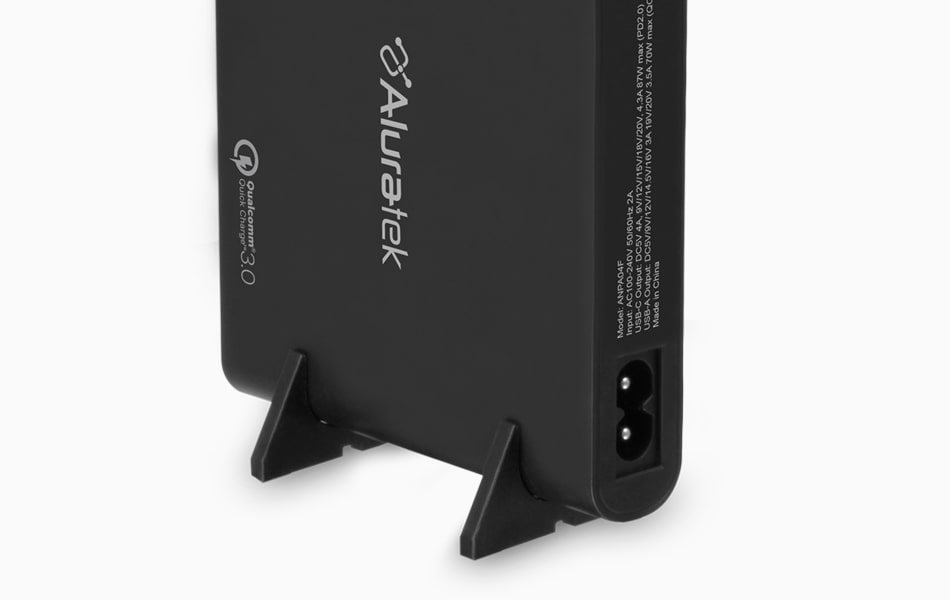 Aluratek universal 87W AC adapter type-C Travel Companion