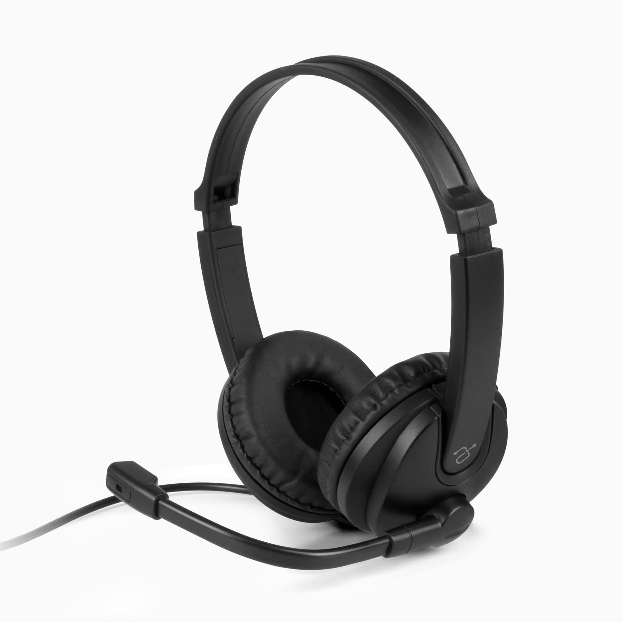 Aluratek Wired USB Stereo Headset Noise Cancelling Mic Main
