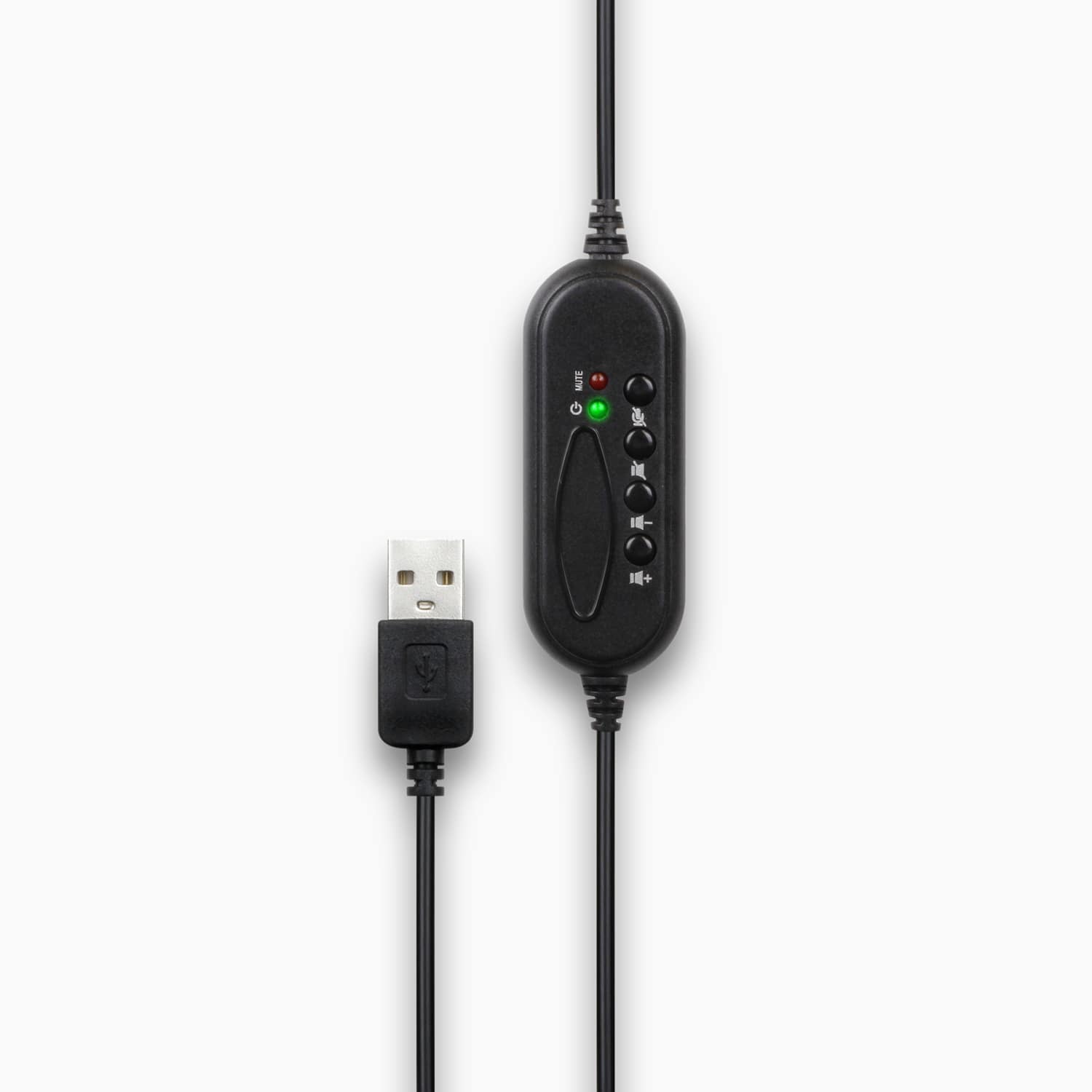 Aluratek Wired USB Stereo Headset Noise Reducing Mic In-line Controls