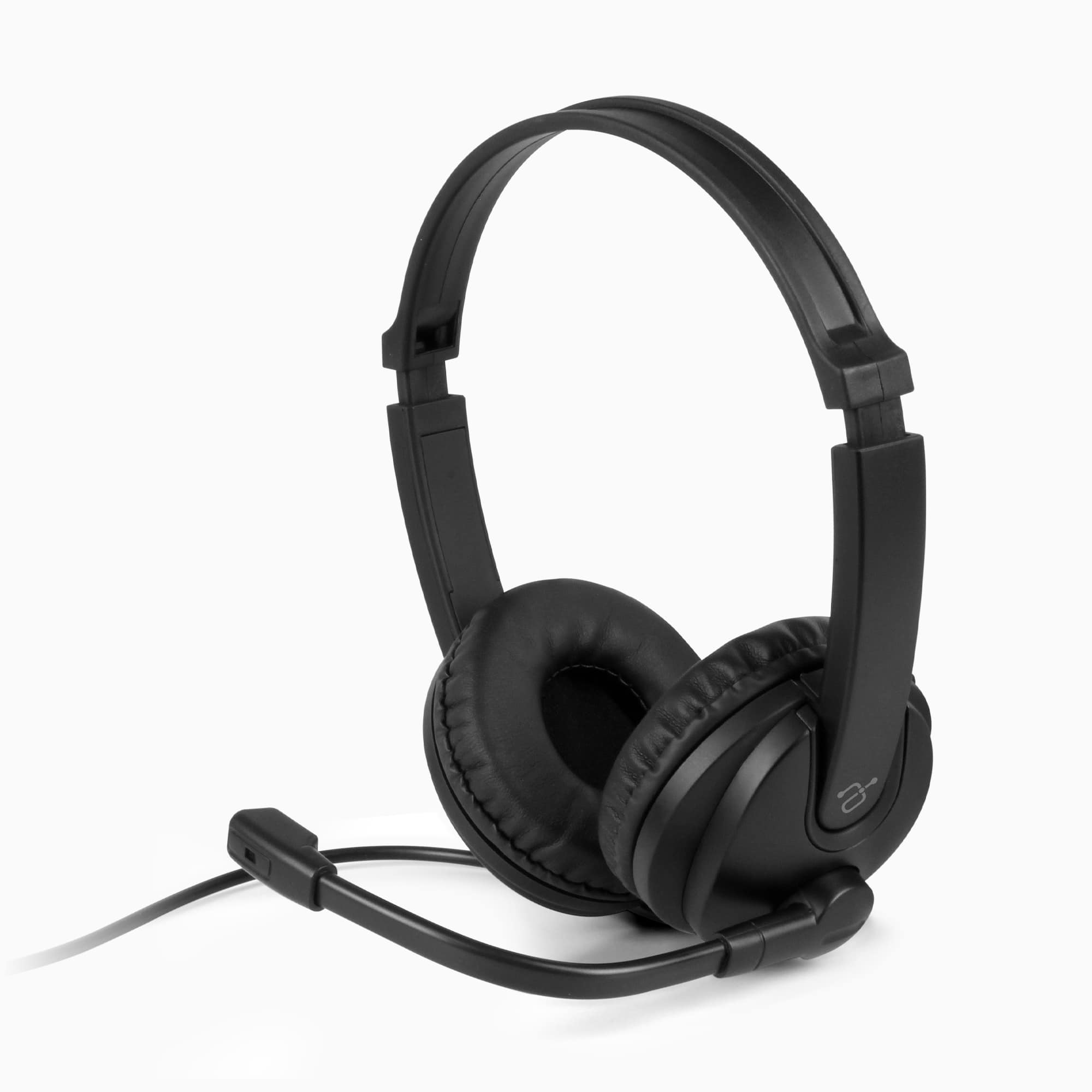 Wired Stereo Headset with Noise-Reducing Mic – Aluratek