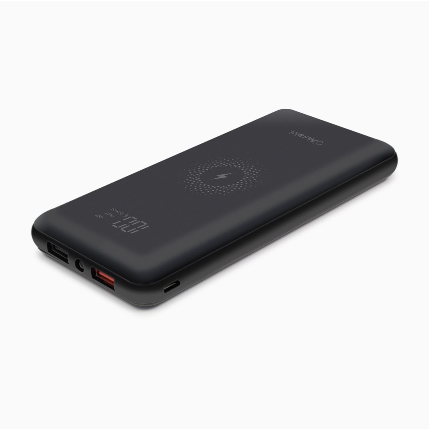 10,000mAh Wireless Charging Power Bank w/Type-C PD 2.0, QC 3.0 Quick Charging and Wireless Charger