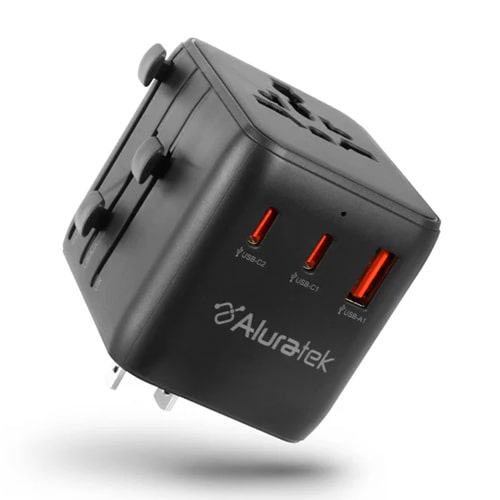 Introducing the Aluratek 20W Universal Travel Adapter!