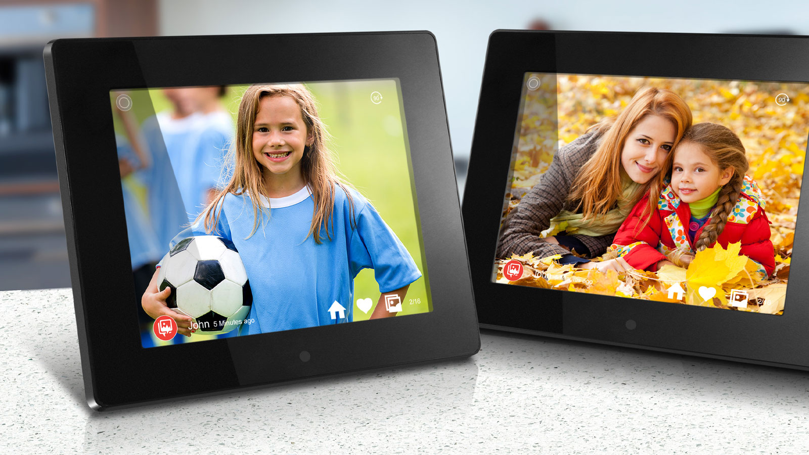 Aluratek 8" digital photo frame 