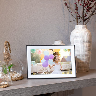 10.1" WiFi Digital Photo Frame with Touchscreen IPS LCD Display and 16GB Built-in Memory