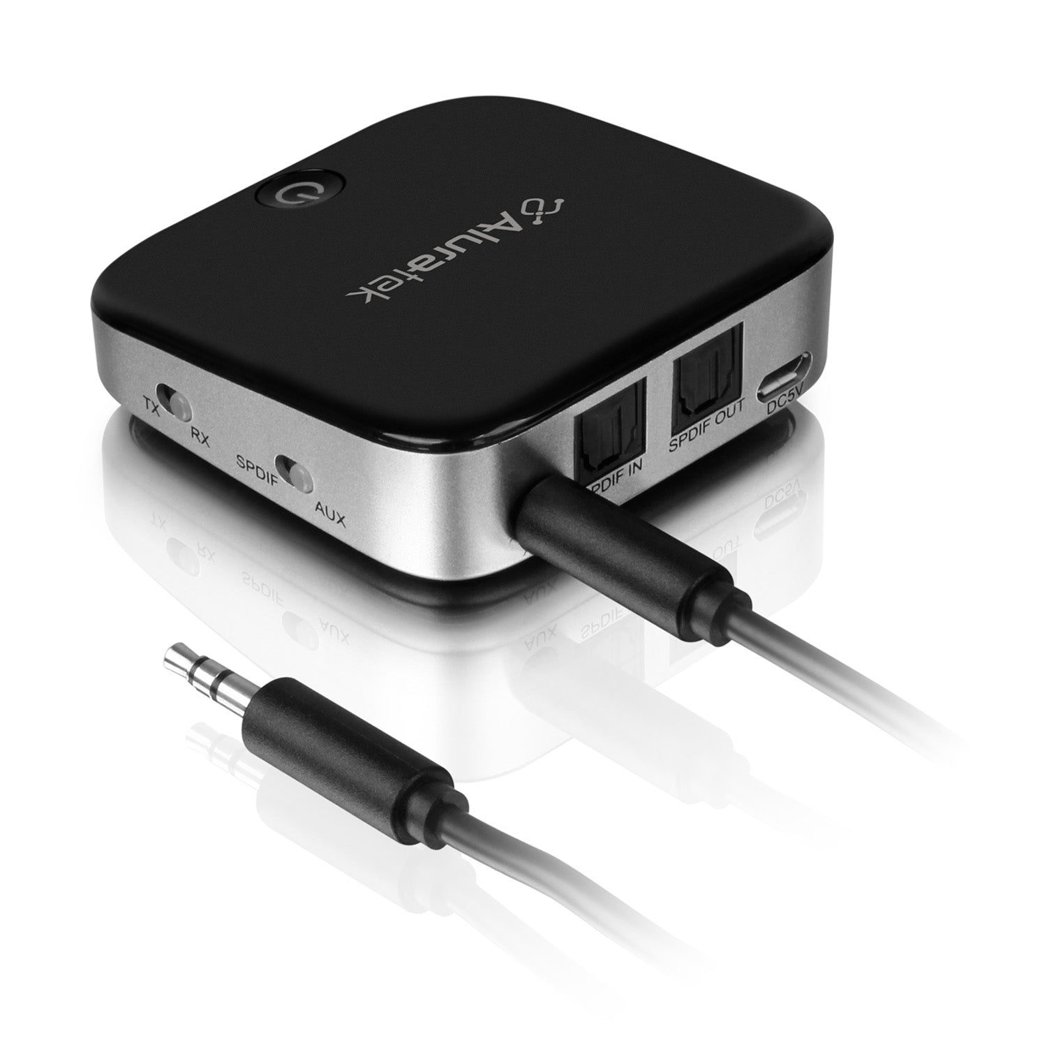 Buy 4 in 1 USB Powered Bluetooth 5.0 Transmitter Receiver AUX Audio Adapter  For TV/Car/Speaker/Laptop/Computer Online