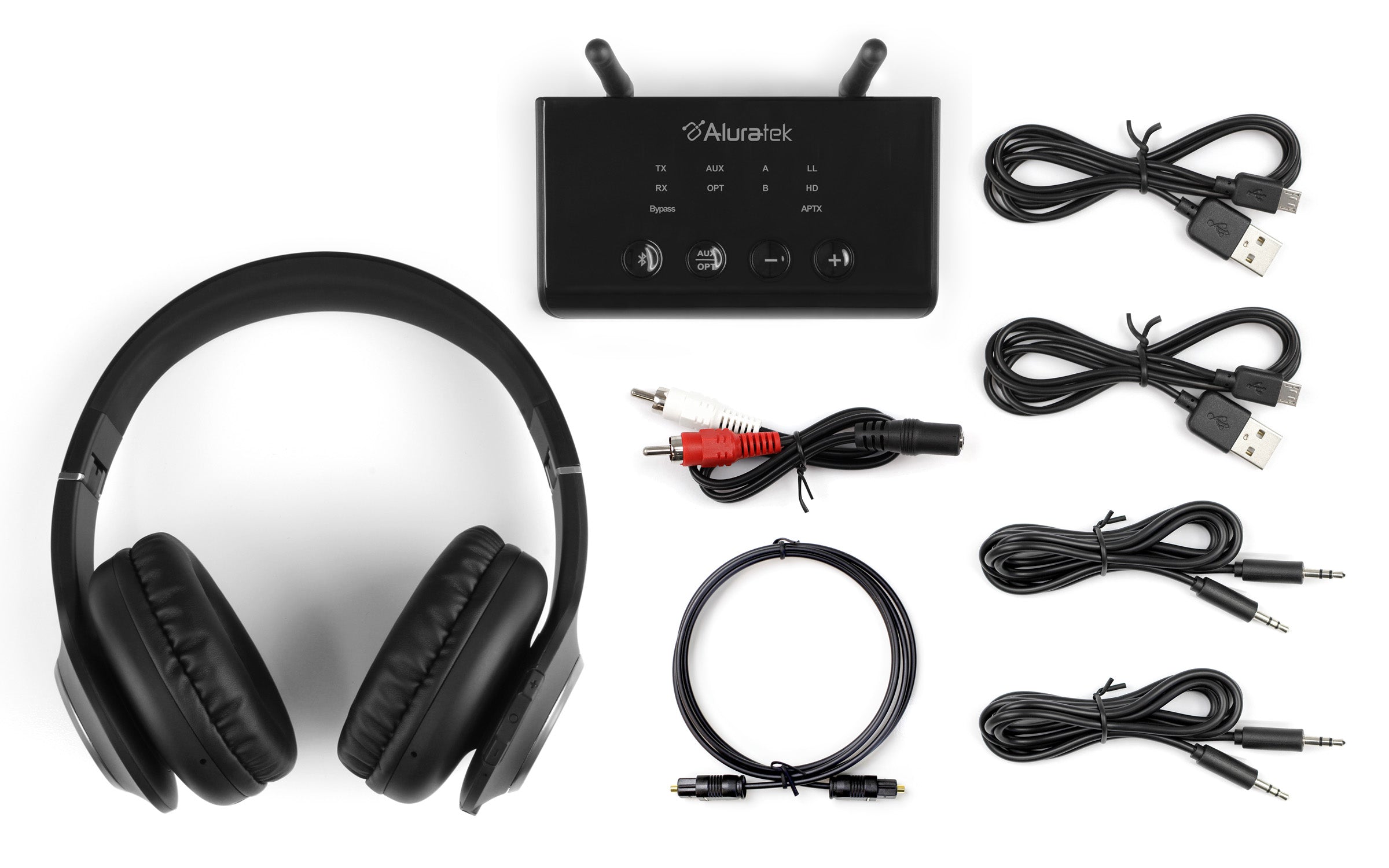 Aluratek Bluetooth 5.0 Wireless TV Streaming Kit ABCTVKIT