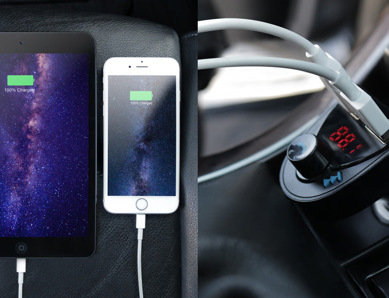 Bluetooth Audio Receiver and FM Transmitter