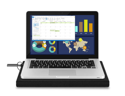 Slim USB Laptop Cooling Pad (Black)