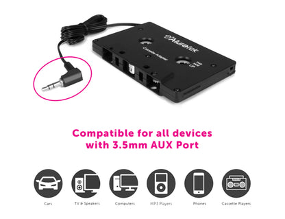 3.5mm AUX Audio Cassette Adapter