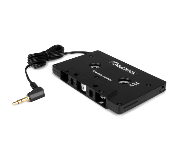 Aluratek - Bluetooth Audio Cassette Adapter - Black