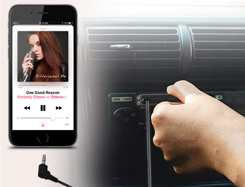 3.5mm AUX Audio Cassette Adapter