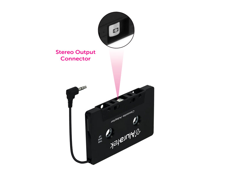 3.5mm AUX Audio Cassette Adapter