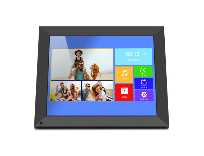 15 inch Digital Photo Frame with 4 GB Built-in Memory Gui Software