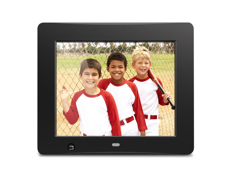 8" Digital Photo Frame with Motion Sensor and 4GB Built-in Memory