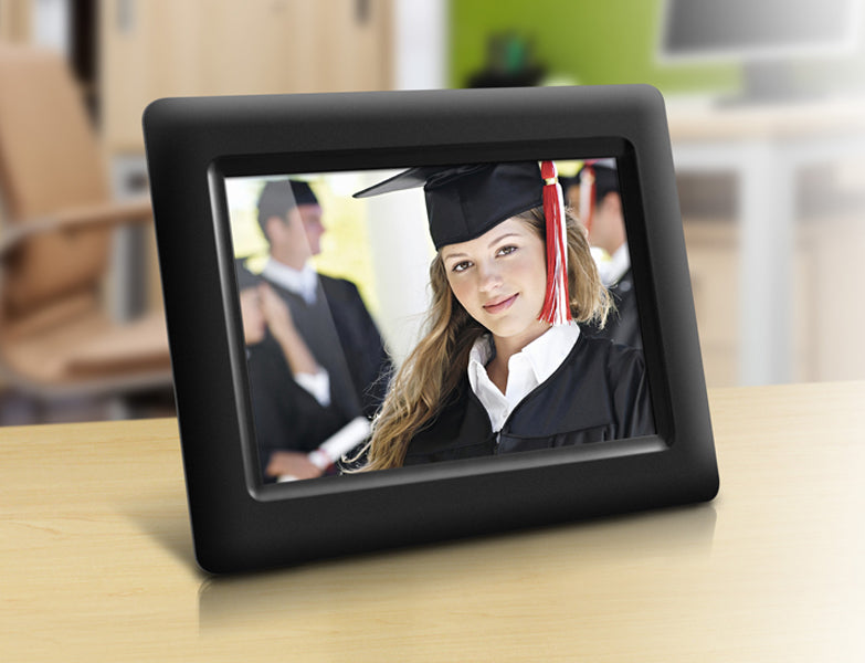 Slideshow Picture Frame 7-Inch Digital Photo Frame: Automatic Slideshow Display