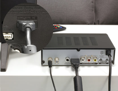 Digital TV Converter Box with Digital Video Recorder