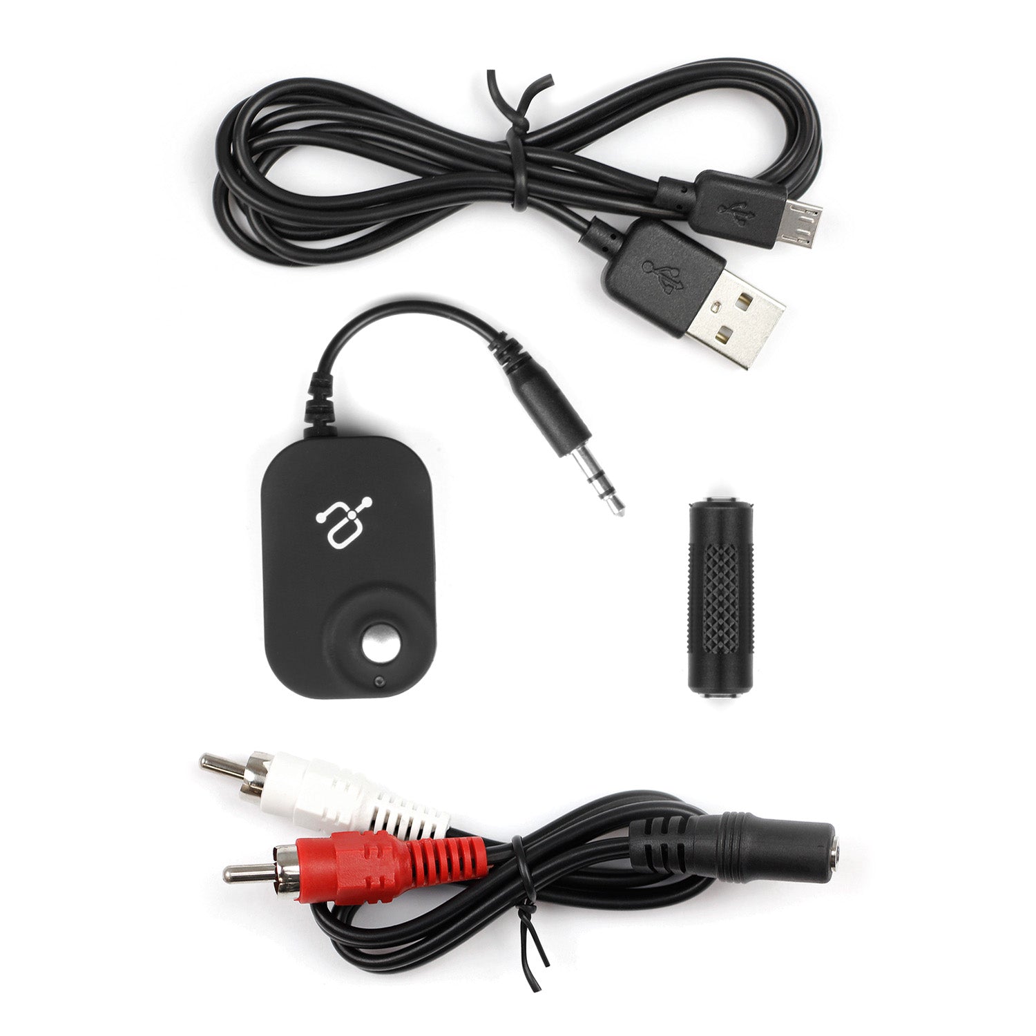 Bluetooth 3.0 Adapter Jack Receiver + EDR + 3.5mm Audio + Microphone
