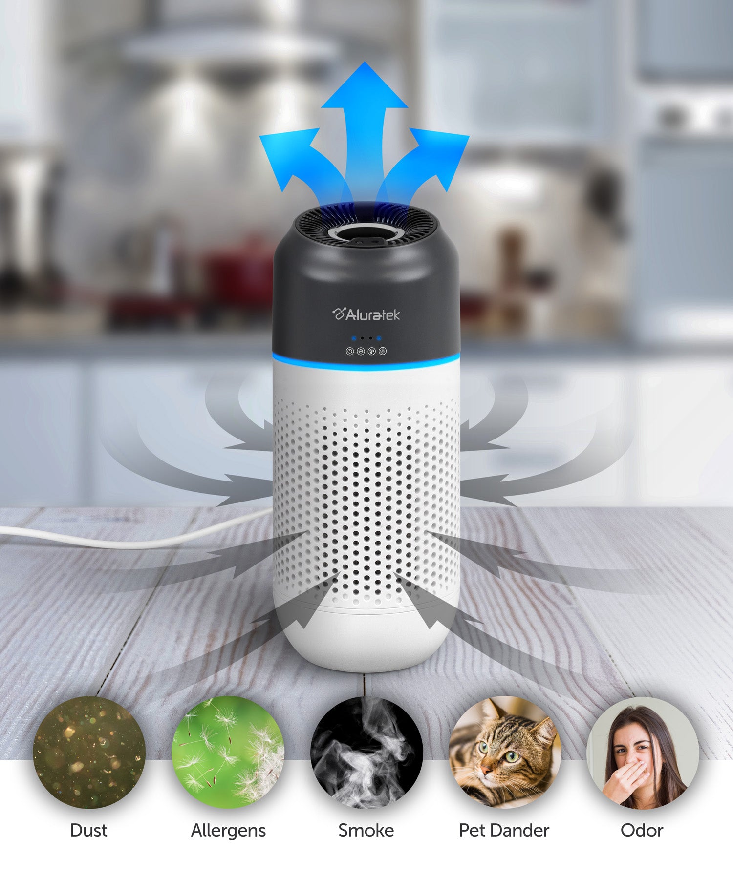 Portable HEPA Air Purifier for Personal Spaces and Cars
