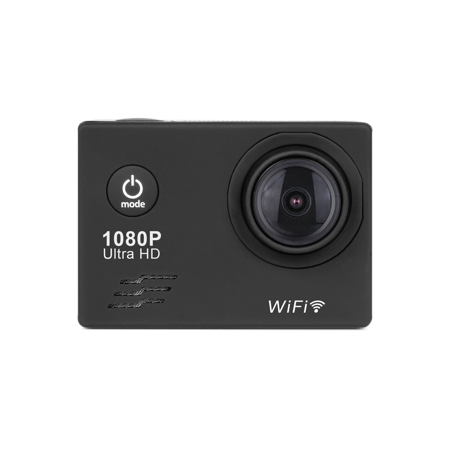 Action Camera 12MP Waterproof 30m Outdoor Sports Video DV Camera 1080P Full  HD LCD Mini Camcorder with 900mAh Rechargeable Batteries and Mounting