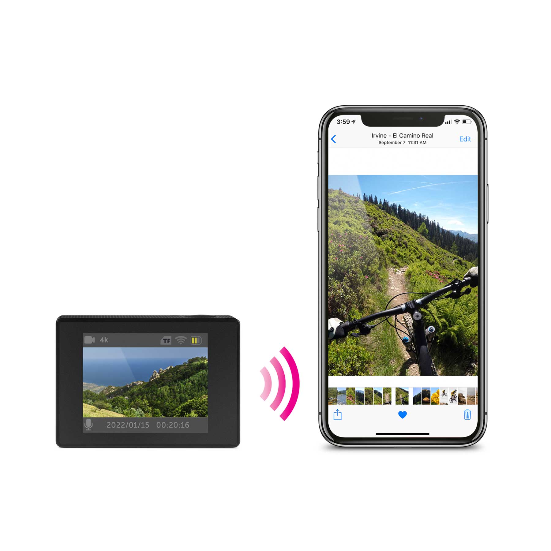 4K Wi-Fi Sports Action Camera