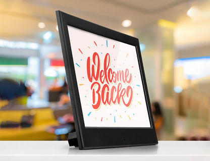 10" Slim Digital Photo Frame with Automatic Slideshow