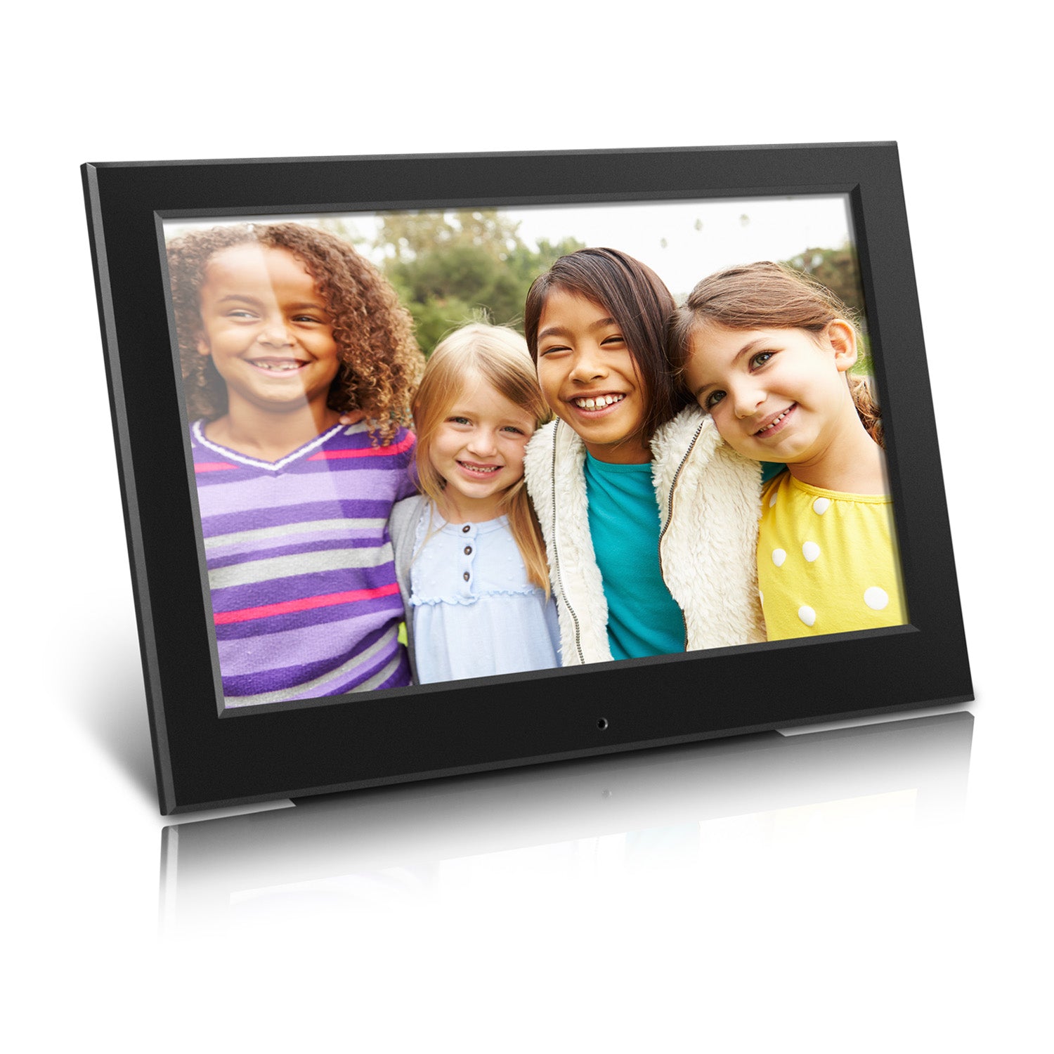 Slim Digital Photo Frame with Automatic Slideshow - 10 inch