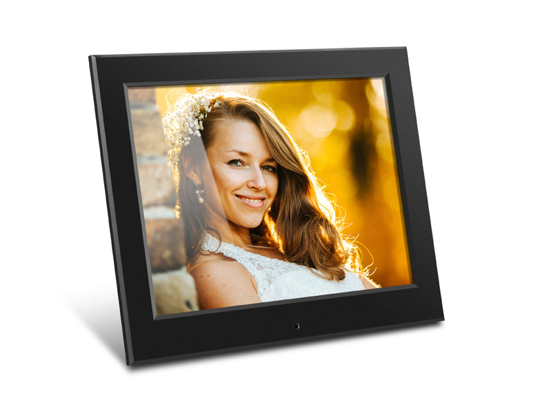 Slim Digital Photo Frame with Automatic Slideshow - 8 inch