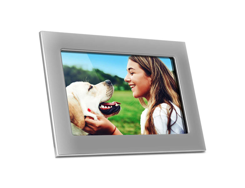 Silver WiFi Digital Photo Frame
