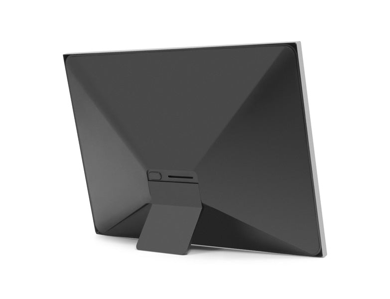 Silver WiFi Digital Photo Frame Back View