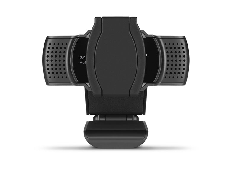 LIVE Ultra 2K HD Webcam with Auto Focus and Dual Stereo Noise Cancelling Mics
